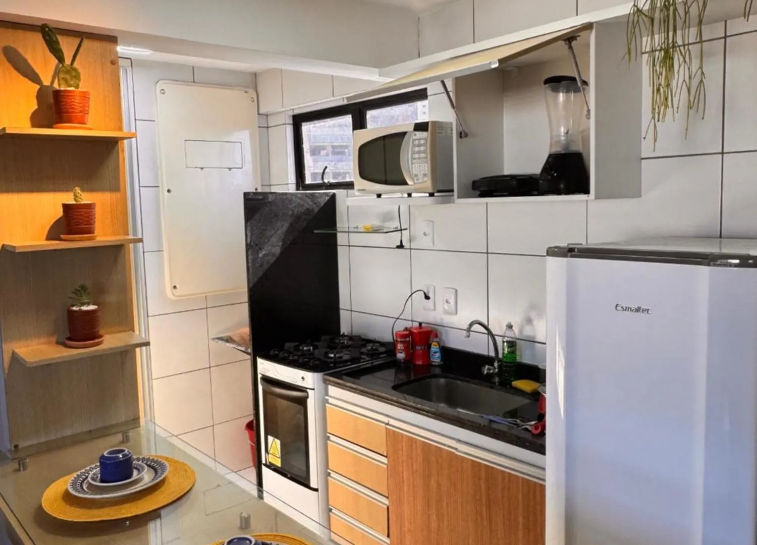 아파트 Turquezza - Lindo Apartamento Na Praia Com Uma Vista Unica Do 16º Andar Para O Morro Do Careca 나탈