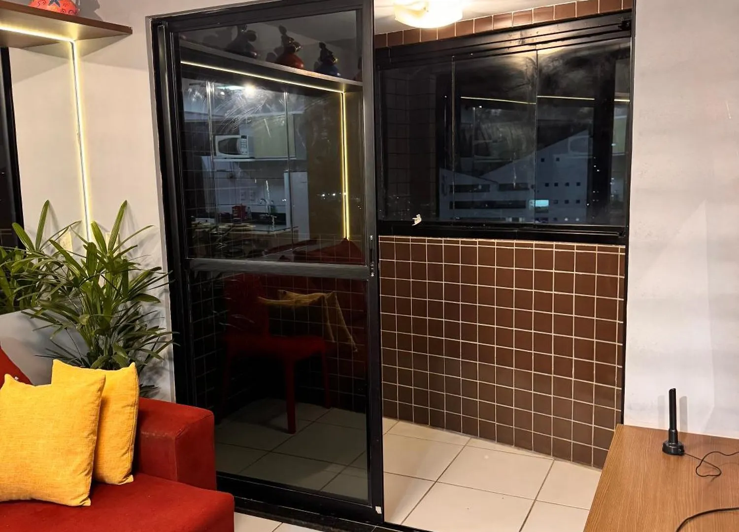 Turquezza - Lindo Apartamento Na Praia Com Uma Vista Unica Do 16º Andar Para O Morro Do Careca 나탈