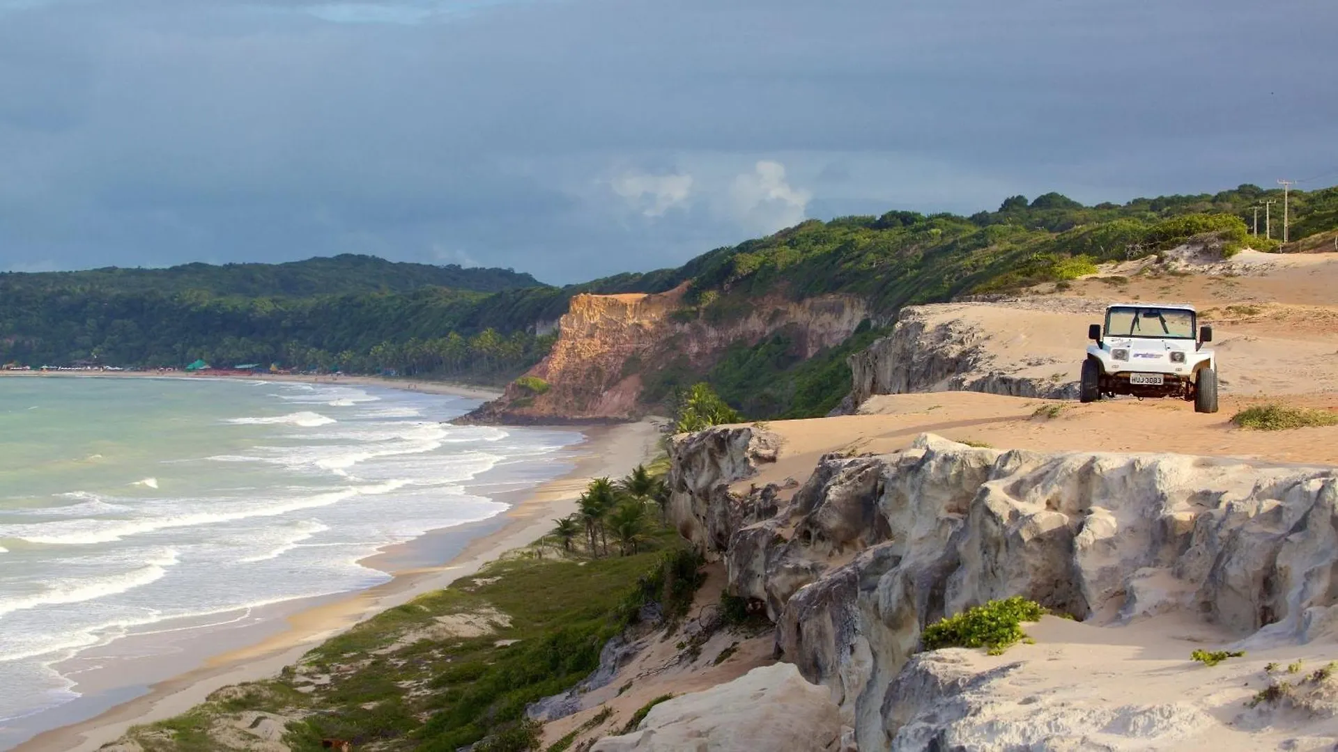 Turquezza - Lindo Apartamento Na Praia Com Uma Vista Unica Do 16º Andar Para O Morro Do Careca 나탈 0*,  브라질